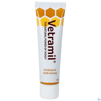 Veterinaerprodukte Vetramil Honigsalbe 30g 1st, A-Nr.: 4789591 - 08