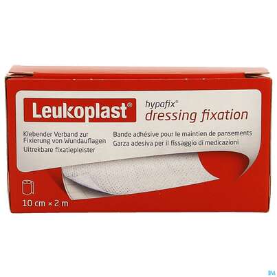 Sie sehen eine Packung Wundverband Hypafix/leukoplast Fixierverband 10cmx 2m 7994907 1st, Produktbild: 01 Wundverband Hypafix/leukoplast Fixierverband 10cmx 2m 7994907 1st, A-Nr.: 4746802 - 01