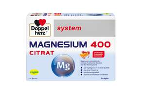 Doppelherz system MAGNESIUM 400 CITRAT Trinkgranulat, A-Nr.: 4137173 - 01