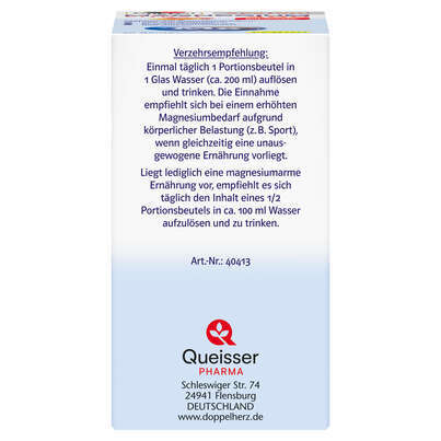 Doppelherz system MAGNESIUM 400 CITRAT Trinkgranulat, A-Nr.: 4137173 - 03