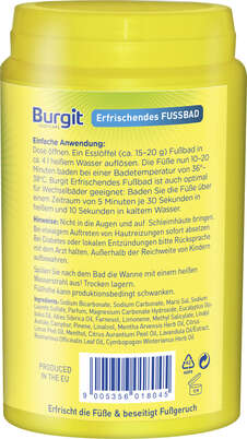Burgit Erfrischendes Fußbad, A-Nr.: 4287139 - 02