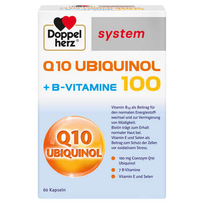 Doppelherz system Q10 UBIQUINOL 100 + B-VITAMINE, A-Nr.: 5677150 - 03