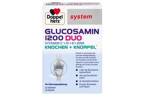 Doppelherz system GLUCOSAMIN 1200 DUO KNOCHEN + KNORPEL, A-Nr.: 5678066 - 01