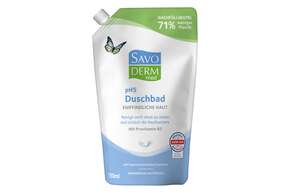 Savoderm med EMPFINDLICHE HAUT pH5 Duschbad Nachfüllbeutel 750ml, A-Nr.: 5876760 - 01
