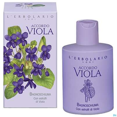 L Erbolario Bad +duschgel Accordo Di Viola Veilchen Accord 036.5 300ml, A-Nr.: 4069891 - 02