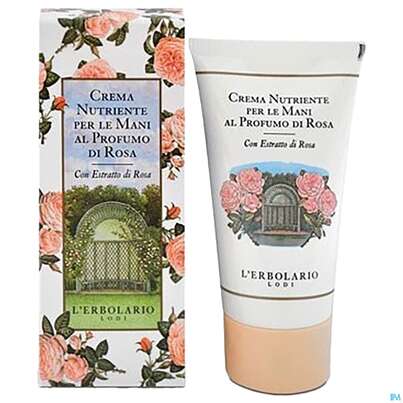 L Erbolario Handcreme Rose Klassische Rose 026.9 75ml, A-Nr.: 4151374 - 02