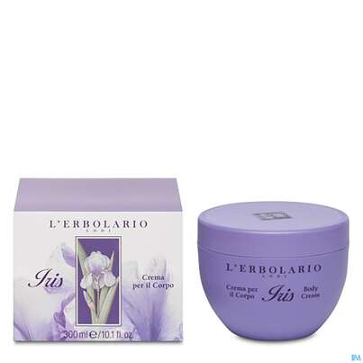 Sie sehen eine Packung L Erbolario Koerpercreme Iris 026.7 300ml, Produktbild: 01 L Erbolario Koerpercreme Iris 026.7 300ml, A-Nr.: 3584622 - 01