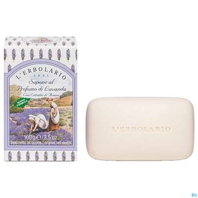 Seifen L Erbolario Lavanda Lavendel 041.2 100g, A-Nr.: 3584697 - 02