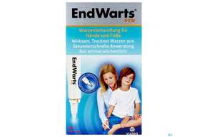 Sie sehen eine Packung Endwarts Pen Lösung Gegen Warzen 3ml, Produktbild: 01 Endwarts Pen Lösung Gegen Warzen 3ml, A-Nr.: 4313894 - 01
