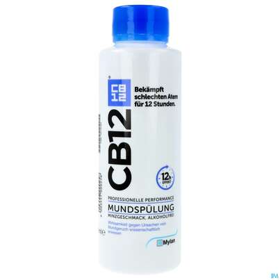 Sie sehen eine Packung Mundwasser/spuelung Cb12 500ml, Produktbild: 01 Mundwasser/spuelung Cb12 500ml, A-Nr.: 4163779 - 01