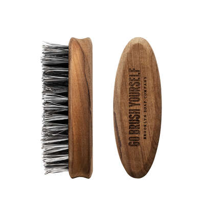 Sie sehen eine Packung Brooklyn Soap Company Bartbürste, Produktbild: 03 Brooklyn Soap Company Bartbürste, A-Nr.: 5723335 - 03