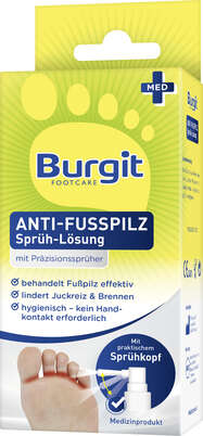 Burgit Anti-Fußpilz Sprüh-Lösung 25ml, A-Nr.: 4615365 - 02
