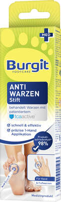 Sie sehen eine Packung Burgit Anti Warzenstift 2ml, Produktbild: 02 Burgit Anti Warzenstift 2ml, A-Nr.: 4857708 - 02
