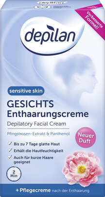 Depilan Gesichts Enthaarungscreme sensitiv, A-Nr.: 3577763 - 01