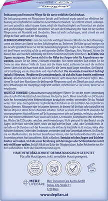 Depilan Gesichts Enthaarungscreme sensitiv, A-Nr.: 3577763 - 02