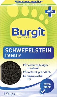Burgit Hornhaut Schwefelstein Intensiv, A-Nr.: 5762335 - 01