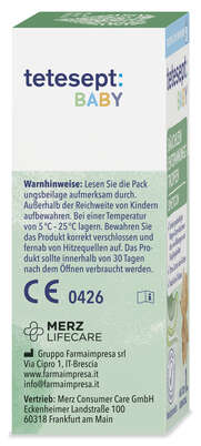 Sie sehen eine Packung Tetesept Baby Bäuchlein Entspannungstropfen 20ml, Produktbild: 04 Tetesept Baby Bäuchlein Entspannungstropfen 20ml, A-Nr.: 5876702 - 04