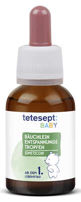 Sie sehen eine Packung Tetesept Baby Bäuchlein Entspannungstropfen 20ml, Produktbild: 05 Tetesept Baby Bäuchlein Entspannungstropfen 20ml, A-Nr.: 5876702 - 05