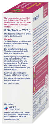 Tetesept Femi Mannose + Cranberry 8 Btl, A-Nr.: 5830597 - 06