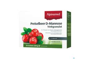 D-mannose Trinkgranulat -alpinamed Preiselbeer Sachets 60st, A-Nr.: 5723140 - 01