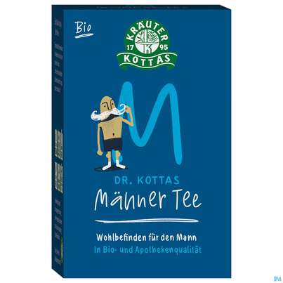 Sie sehen eine Packung Dr.Kottas Tee Maenner 20st, Produktbild: 02 Dr.Kottas Tee Maenner 20st, A-Nr.: 5750898 - 02