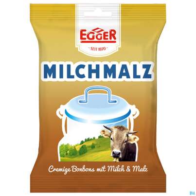 Sie sehen eine Packung Egger Milchmalz 150g, Produktbild: 02 Egger Milchmalz 150g, A-Nr.: 2667168 - 02