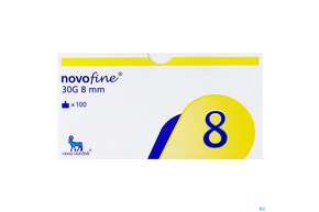 Injektionsspritzen U.zubeh. Pen-kanuelen Novofine 0,30x 8mm L5 3615 L5 36 100st, A-Nr.: 5560318 - 01