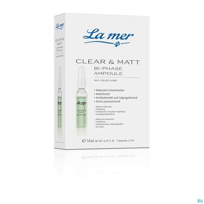 La Mer Ohne Parfum Ampulle 2ml Clear+matt 7st, A-Nr.: 5062477 - 01