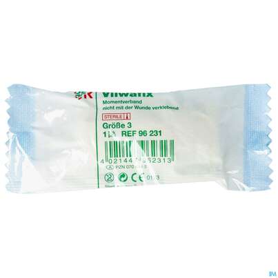Momentverbaende Vliwafix Entkeimt Gr 3 1st, A-Nr.: 0704445 - 01
