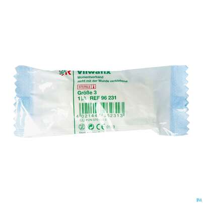 Momentverbaende Vliwafix Entkeimt Gr 3 1st, A-Nr.: 0704445 - 02