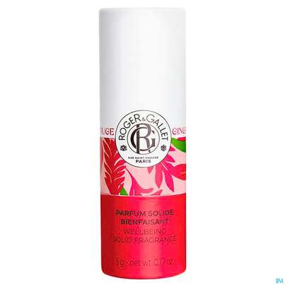 Sie sehen eine Packung Roger & Gallet Gingembre Rouge Wellbeing/solid Fragrance 5g, Produktbild: 02 Roger & Gallet Gingembre Rouge Wellbeing/solid Fragrance 5g, A-Nr.: 5889981 - 02