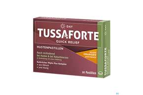 Tussaforte Hustenpastillen Quick Relief Day 40st, A-Nr.: 5745182 - 01