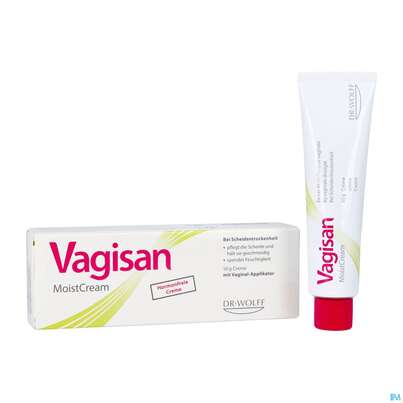 Sie sehen eine Packung Vagisan Feuchtcreme 25g, Produktbild: 09 Vagisan Feuchtcreme 25g, A-Nr.: 4089439 - 09