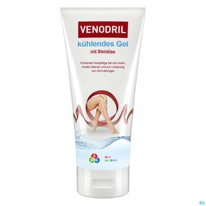 Sie sehen eine Packung Venodril Kuehlendes Gel 125ml, Produktbild: 01 Venodril Kuehlendes Gel 125ml, A-Nr.: 5861882 - 01