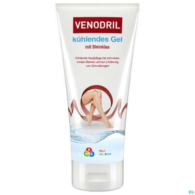 Sie sehen eine Packung Venodril Kuehlendes Gel 125ml, Produktbild: 02 Venodril Kuehlendes Gel 125ml, A-Nr.: 5861882 - 02