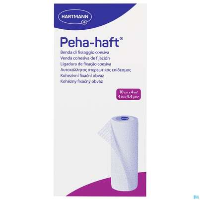 Peha-haft Fixierbinde/latexfrei 4mx 10cm 1st, A-Nr.: 3328244 - 02
