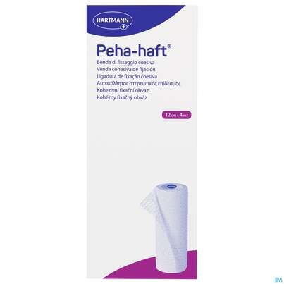 Peha-haft Fixierbinde/latexfrei 4mx 12cm 1st, A-Nr.: 3328250 - 02