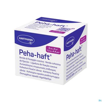 Peha-haft Fixierbinde/latexfrei 4mx 4cm 1st, A-Nr.: 3328215 - 03