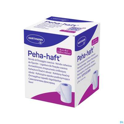 Peha-haft Fixierbinde/latexfrei 4mx 6cm 1st, A-Nr.: 3328221 - 03