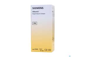 Diagnostika U.zubehoer Albustix Teststreifen Siemens Harnanalyse 50st, A-Nr.: 4340069 - 01