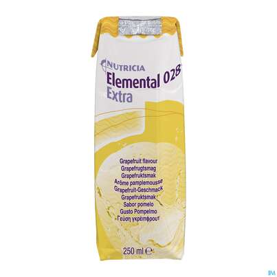 Sie sehen eine Packung Elemental 028 250ml Grapefruit 18st, Produktbild: 01 Elemental 028 250ml Grapefruit 18st, A-Nr.: 2285774 - 01