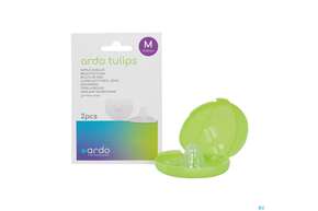 Sie sehen eine Packung Brusthuetchen Ardo Tulips Gr Medium 2st, Produktbild: 01 Brusthuetchen Ardo Tulips Gr Medium 2st, A-Nr.: 3272644 - 01