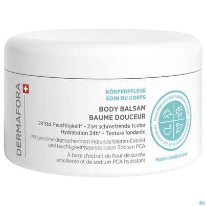 Sie sehen eine Packung Dermafora Koerperpflege Body Balsam 175ml, Produktbild: 02 Dermafora Koerperpflege Body Balsam 175ml, A-Nr.: 5561341 - 02