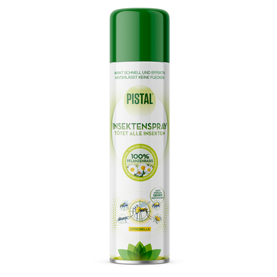 Sie sehen eine Packung Pistal® Insektenspray Citronella, 300 ml, Produktbild: 01 Pistal® Insektenspray Citronella, 300 ml, A-Nr.: 5934457 - 01