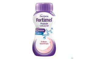 Fortimel/protein 200ml 1,5kcal Erdbeere 24st, A-Nr.: 4303335 - 01
