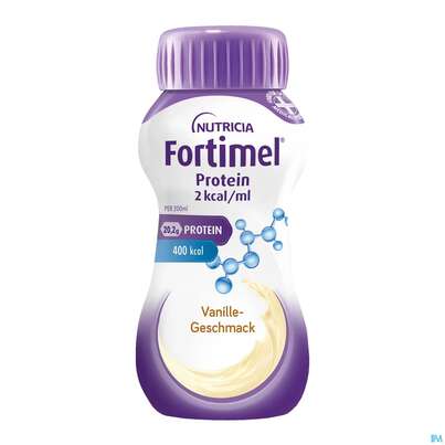 Fortimel/protein 200ml 2kcal Vanille 4st, A-Nr.: 5833408 - 01