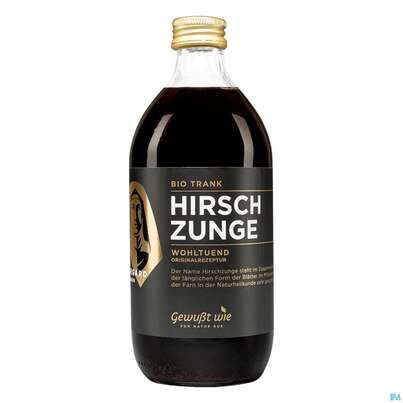 Gewusst Wie Bio Hildegard Trank Hirschzunge 500ml, A-Nr.: 4572489 - 01