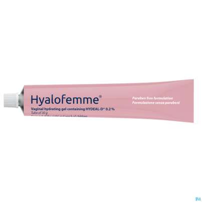 Sie sehen eine Packung Hyalofemme Gel 30g 1st, Produktbild: 02 Hyalofemme Gel 30g 1st, A-Nr.: 5741971 - 02