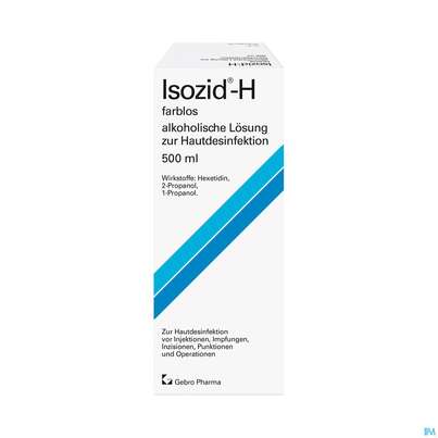 Isozid Alkoholische Lösung Z Hautdesinfektion H Farblos Bp10x 5000ml, A-Nr.: 0724181 - 02
