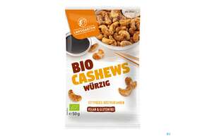Landgarten Bio Vegan Tamari Wuerzig Cashew 50g, A-Nr.: 4572093 - 01